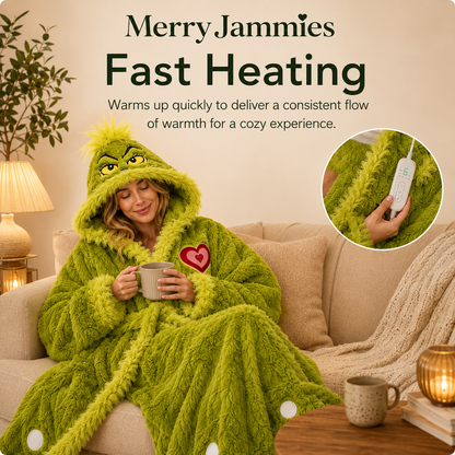 JollyJammies "The Mean One" Heating Robe