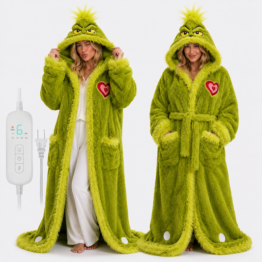 JollyJammies "The Mean One" Heating Robe
