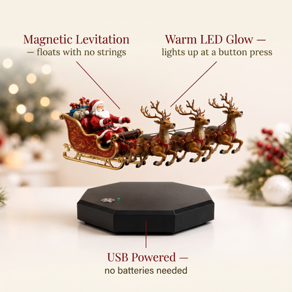 Santa Hover™ — Santa’s Floating Sleigh