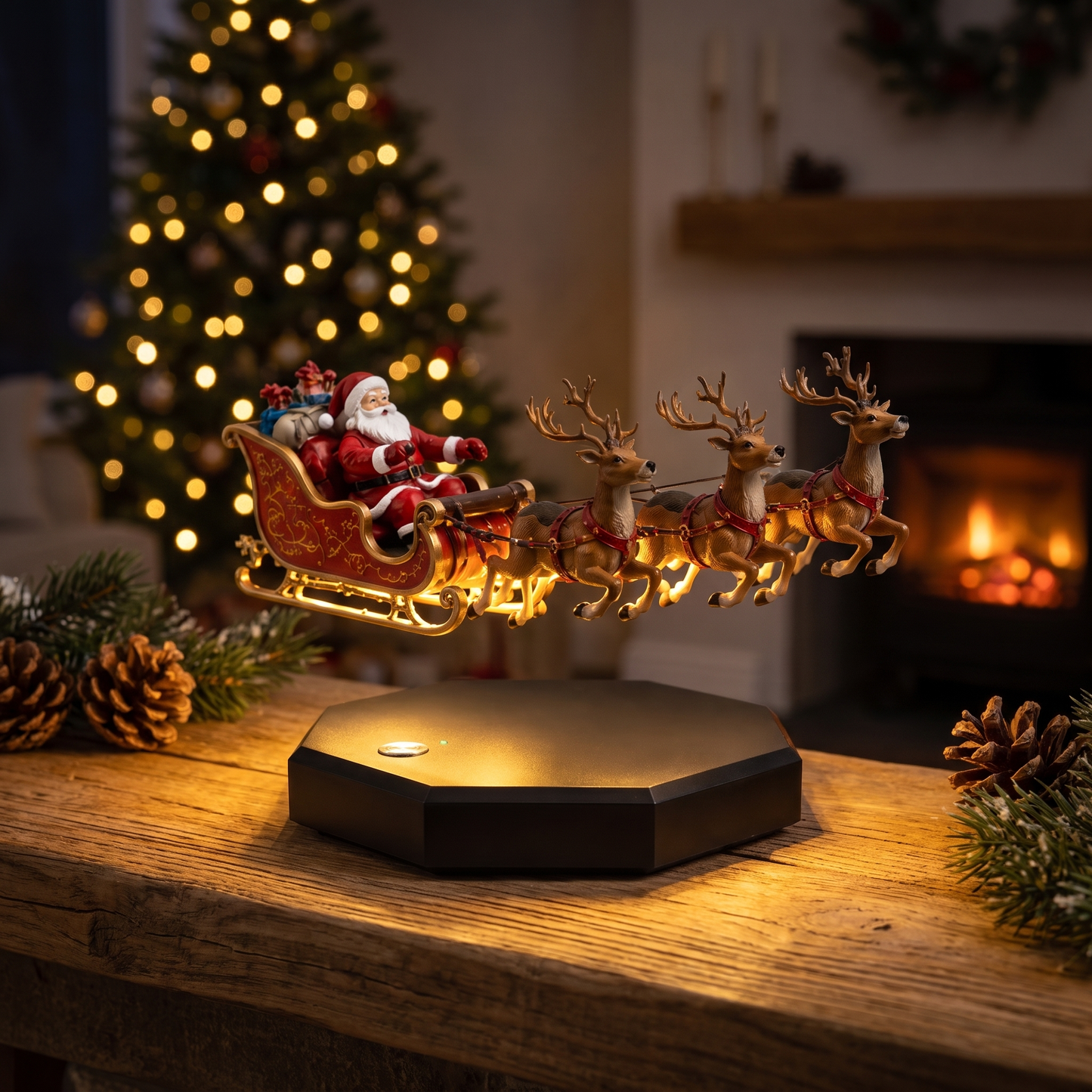 Santa Hover™ — Santa’s Floating Sleigh