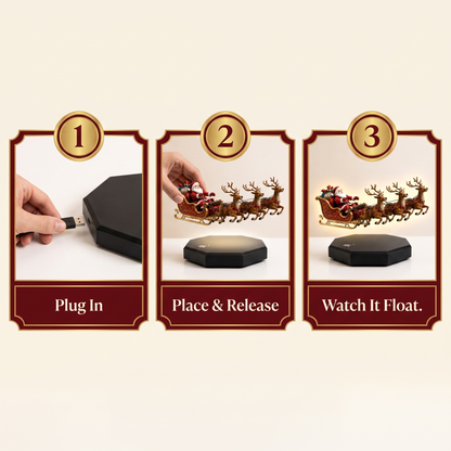 Santa Hover™ — Santa’s Floating Sleigh