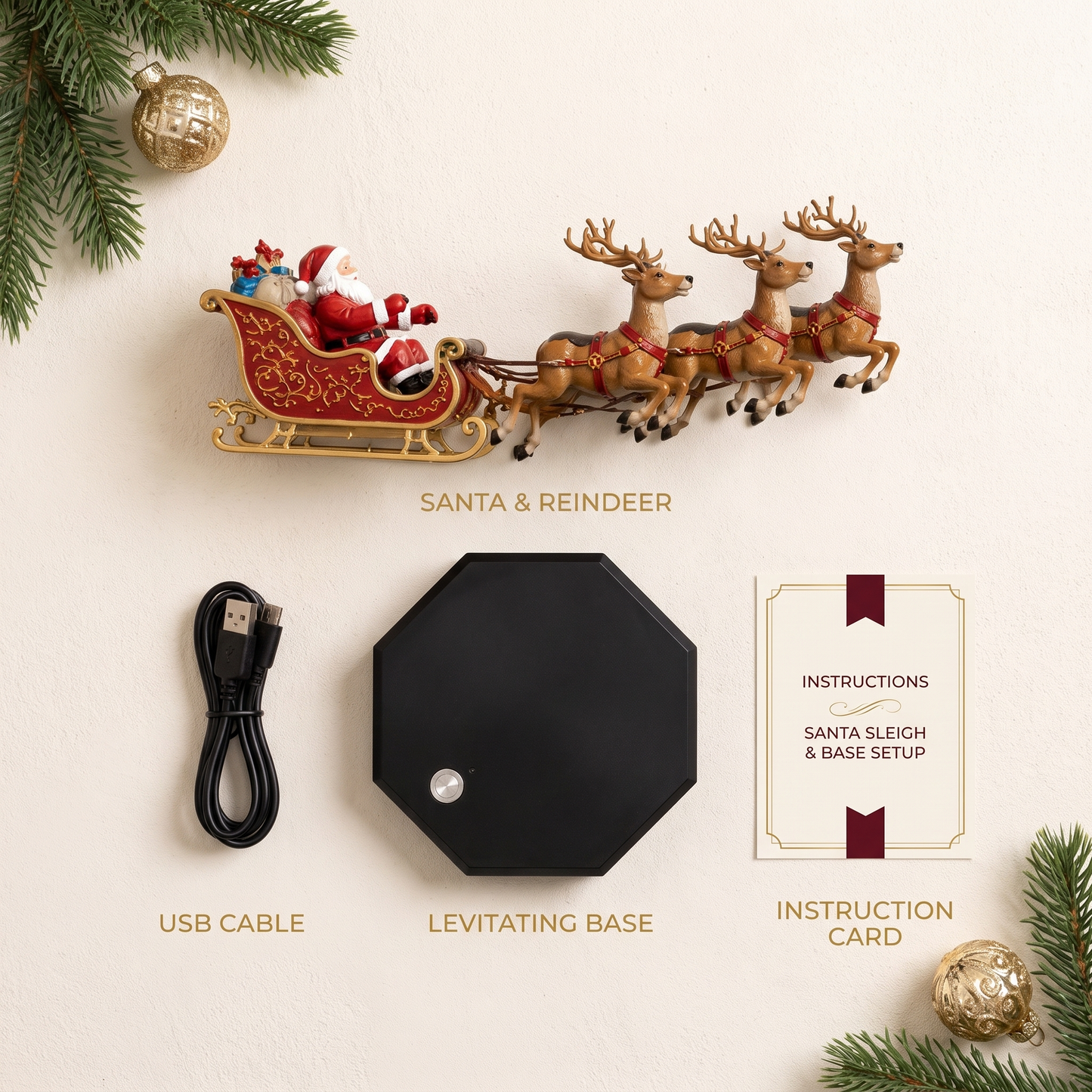 Santa Hover™ — Santa’s Floating Sleigh